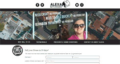 Desktop Screenshot of alexabuyshouses.com